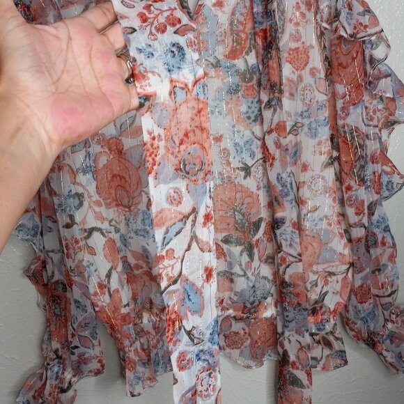 Walter Baker Floral blouse size M - Picture 2 of 6